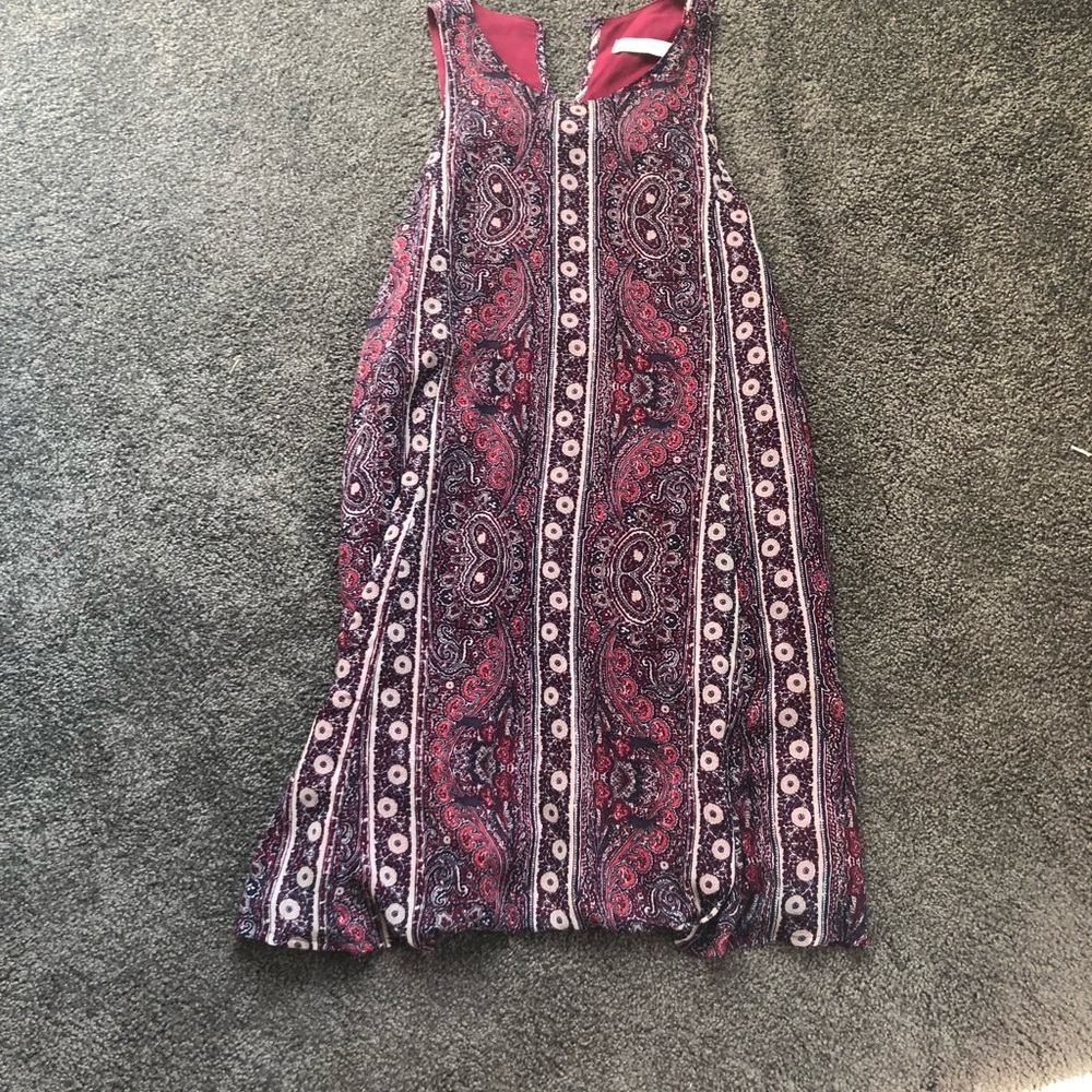 paisley shift dress. lightly worn.